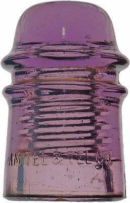 CD 121 AM.TEL.& TEL.CO., Purple; Beautiful purple toll