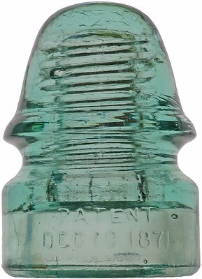CD 134 DEC. 19, 1871, Green Tint; Great light green shade