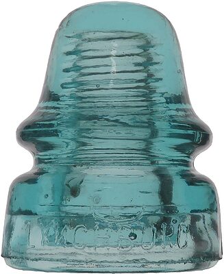 CD 162 LYNCHBURG, Light Aqua; Unlisted embossing!
