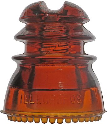CD 214 TELEGRAFOS NACIONALES, Orange Amber; Awesome color and long drips