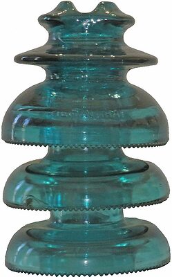 CD 248/311/311 HEMINGRAY, Blue Aqua; Hemingray Stacker!!