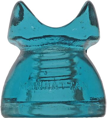 CD 256 MANHATTAN, Blue; Tall version without patent date