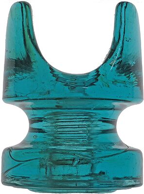 CD 267 {Unembossed}, Aqua; Less common unmarked style