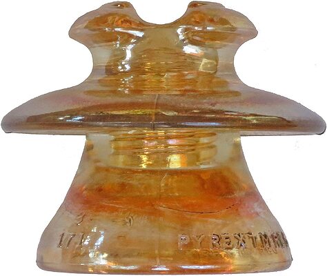 CD 320 PYREX, Carnival; Nice smaller Pyrex bell