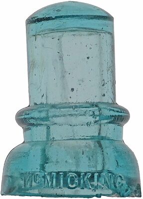 CD 734 MCMICKING, Light Blue Aqua; Cassic threadless style