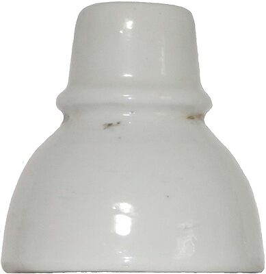 U-1493 {Unembossed}, White; Small Australian Bell style